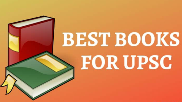 A Vector Image That Showing Two Books For UPSC Exams.